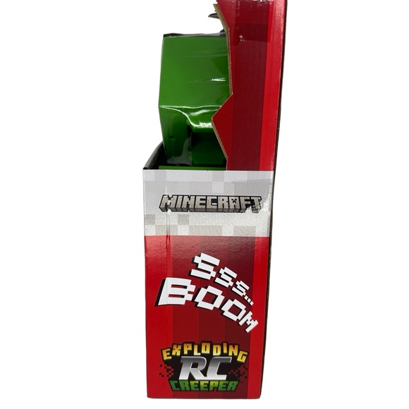 Mattel -Minecraft exploding Creeper RC Vehicle Remote Control 10” w/ DLC Codes - Picture 6 of 9